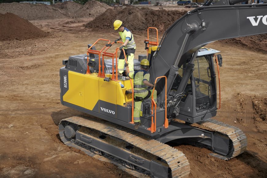 Nuevo Modelo de Excavadora de Cadenas Volvo 20 tn